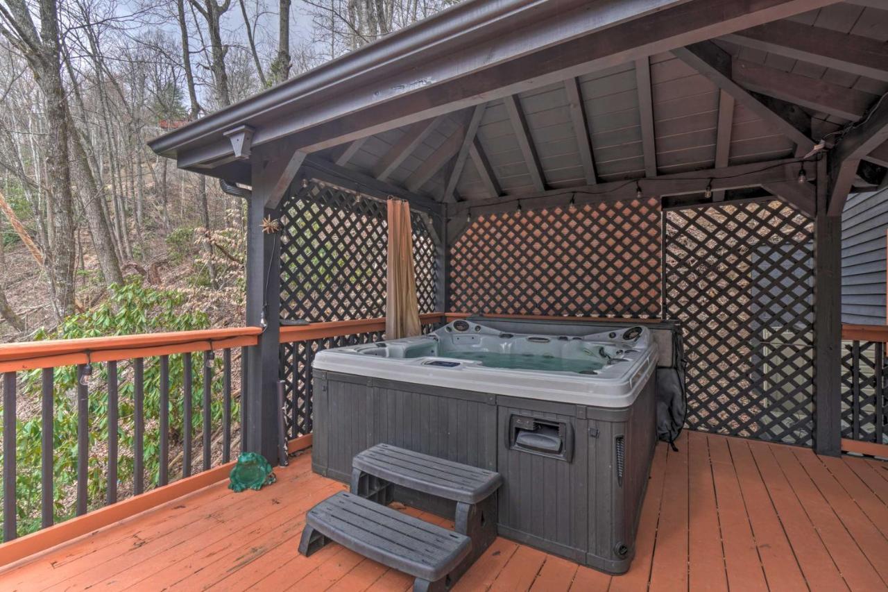 Tree Top Dream Cabin With Hot Tub In Gatlinburg! Villa Bagian luar foto