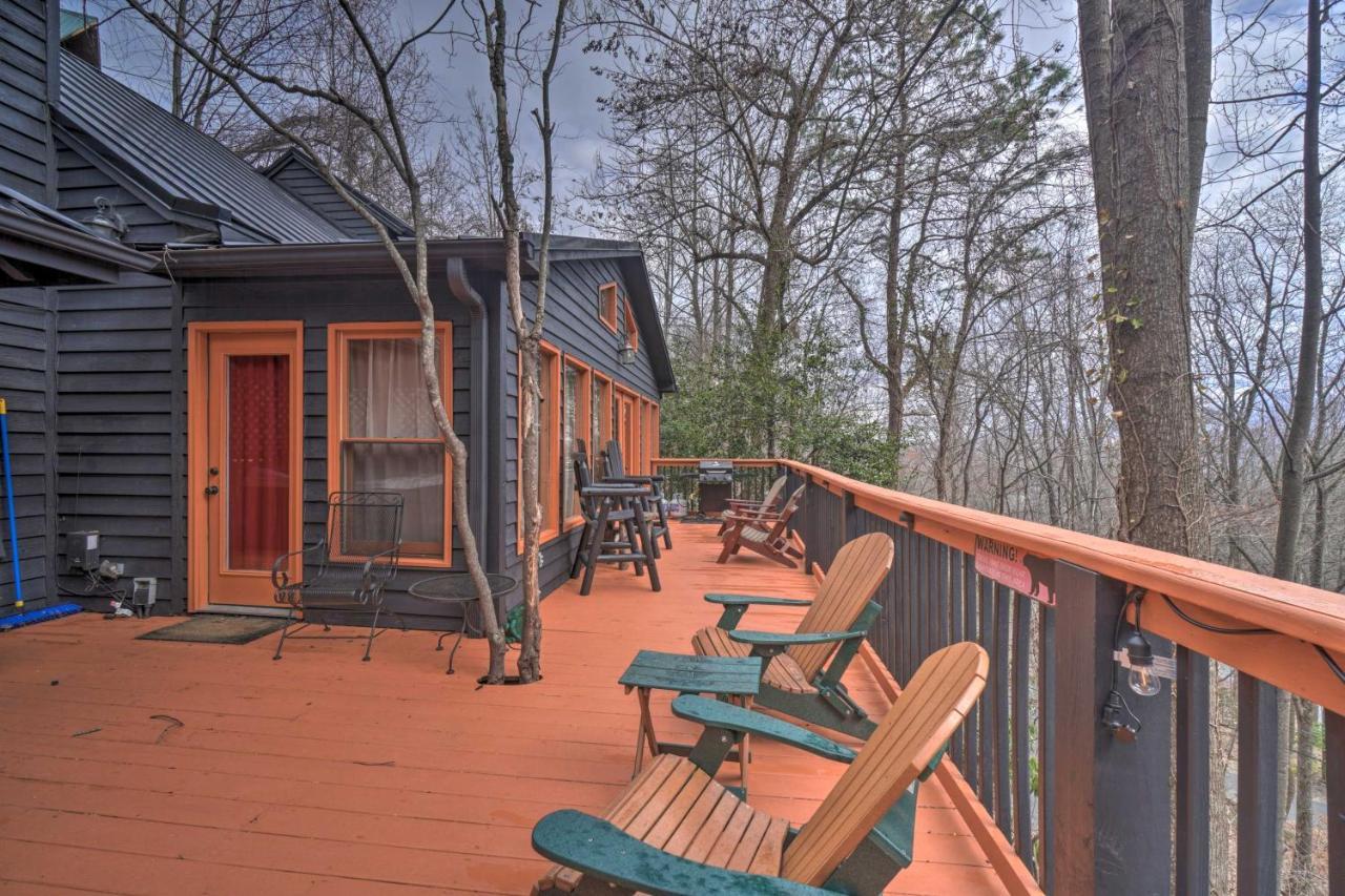 Tree Top Dream Cabin With Hot Tub In Gatlinburg! Villa Bagian luar foto